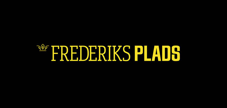 Som en del af den nye identitet har Frederiks Plads fået et nyt logo - designet af Creative ZOO.